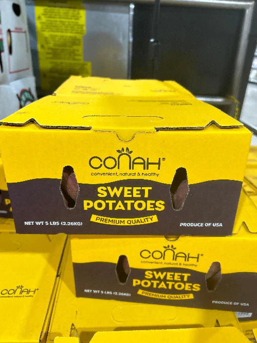SWEET POTATO BOX , 한국 고구마 선물 박스 5LB - Image 2