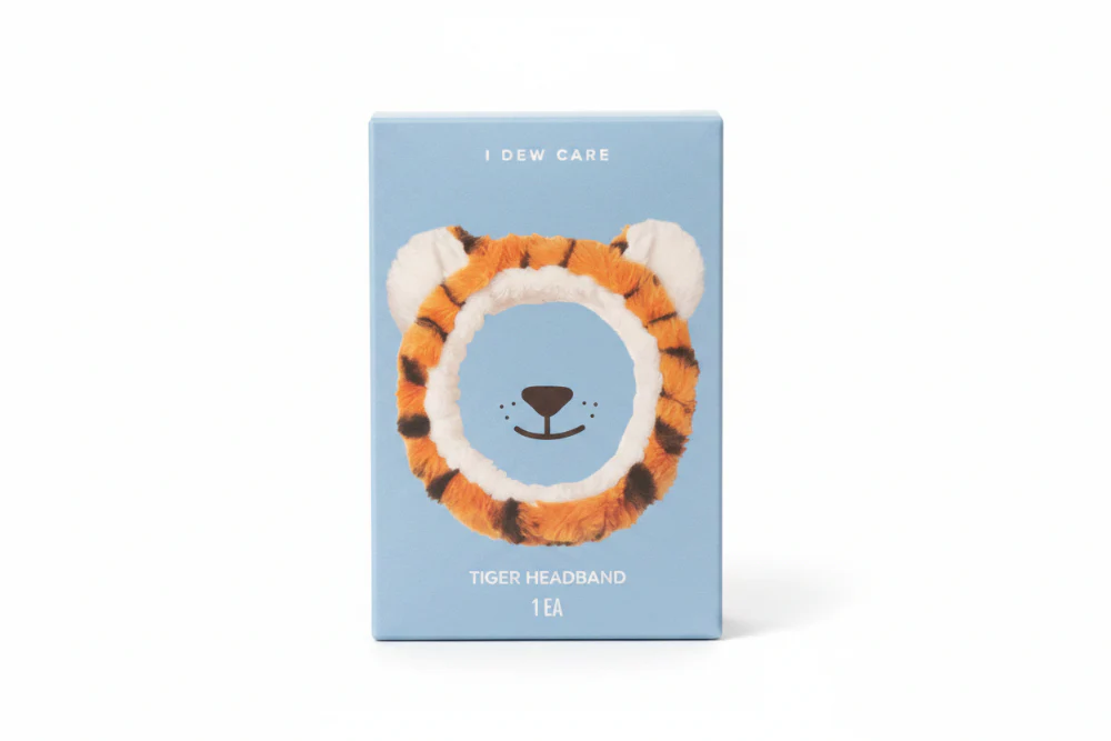 TIGER HEADBAND , I DEW CARE 타이거 헤드밴드 ,