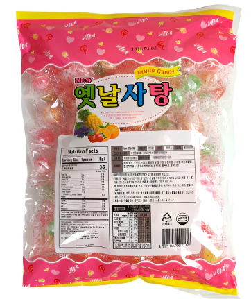 TRADITIONAL FRUIT CANDY , 맛고을 옛날사탕  800g
