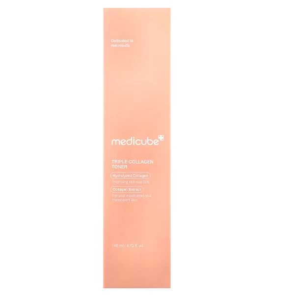 [Medicube] TRIPLE COLLAGEN TONER 4.0 ( 140m),[메디큐브] 트리플 콜라겐 토너 4.0 (140ml) - Image 2