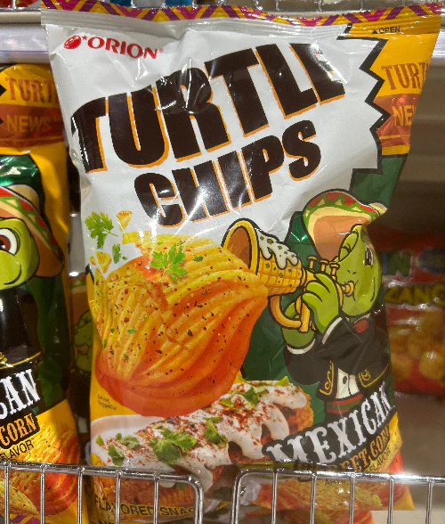 Turtle Chip_Mexican Corn ,  꼬북칩 멕시칸콘  160g