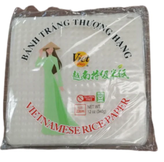 VETNAMESE RICE PAPER VIET WA , 비엣웨이 라이스페이퍼 22CM 12OZ