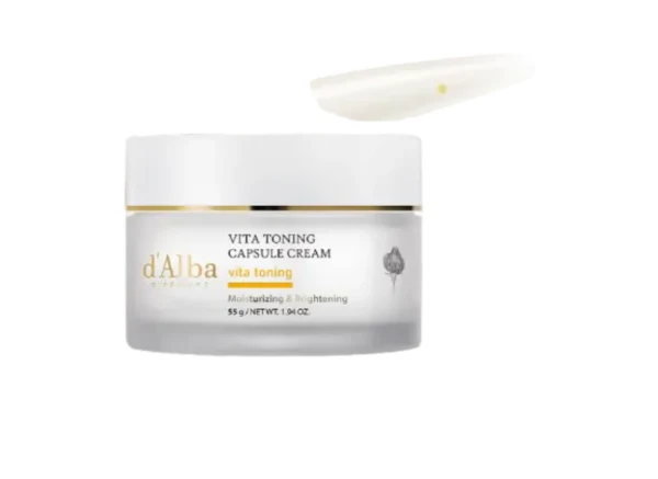 Vita Toning Capsule Cream 55g , d'Alba 달바 비타토닝 캡슐 크림 , 55g