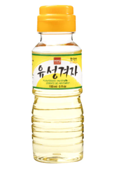 WANG CLEAR MUSTARD SAUCE , 왕 유성겨자  8OZ